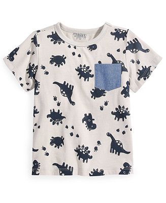 First Impressions Baby Boys Dino T-Shirt, Created for Macy's & Reviews - Shirts & Tops - Kids - M... | Macys (US)