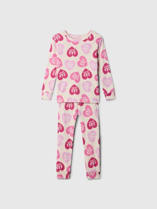 Gap × Barbie™ Baby Organic Brushed Cotton PJ Set | Gap (US)