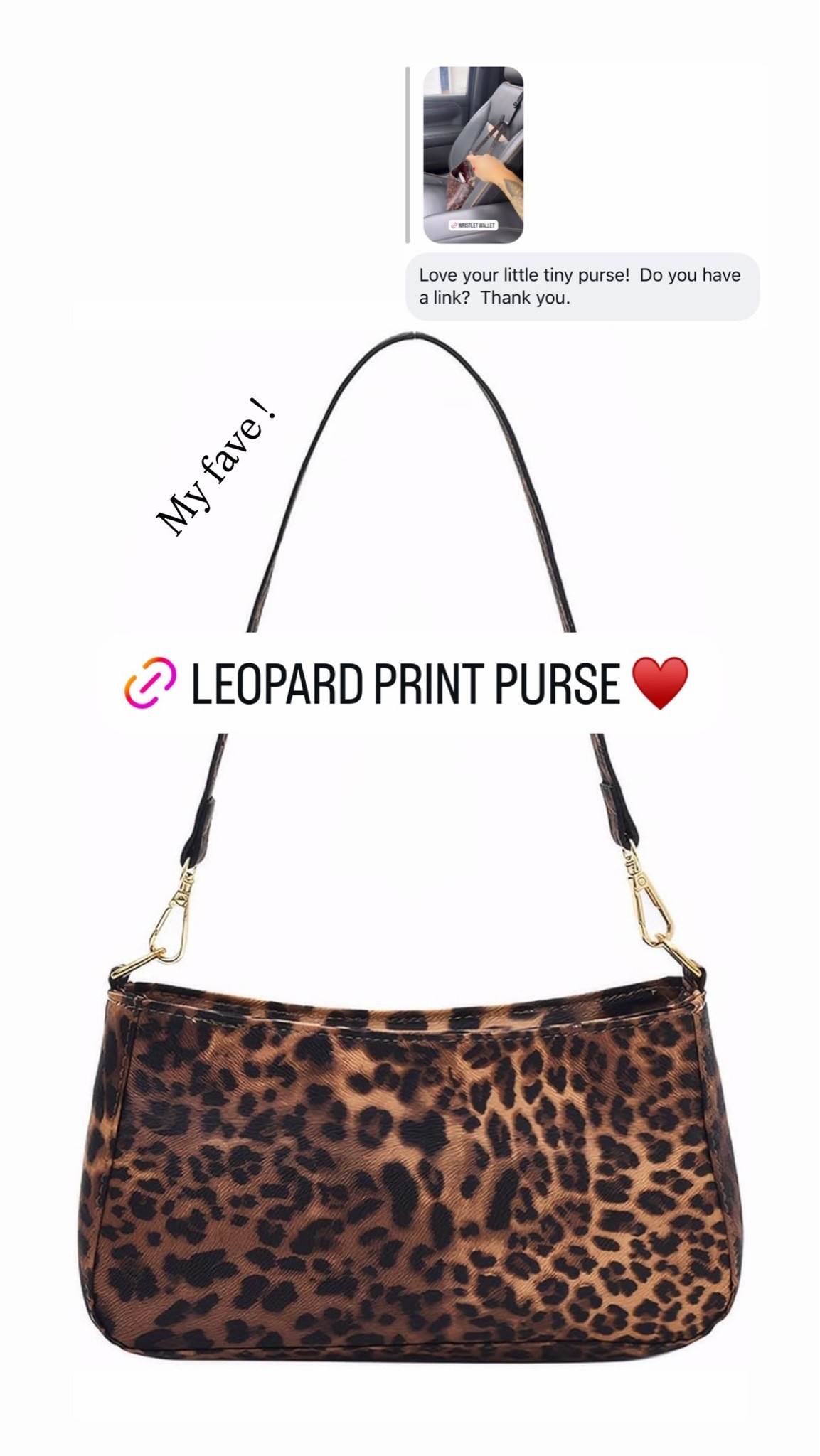 In loooove with this little leopard purse!

#LTKootd #LTKgrwm