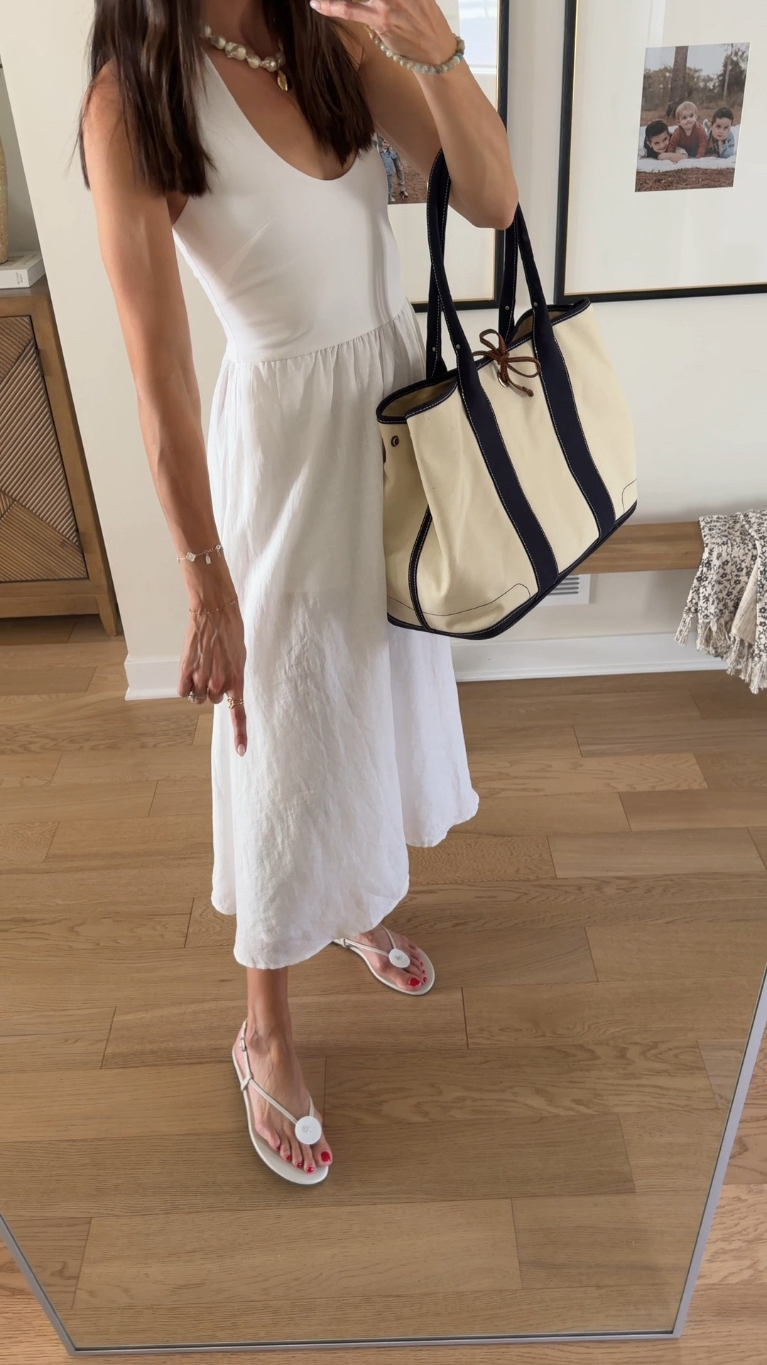 Sized down to XS in the white halter midi dress and true size in sandals! 

Large canvas tote / jcrew / j.crew try on

#LTKSaleAlert #LTKootd #LTKTravel