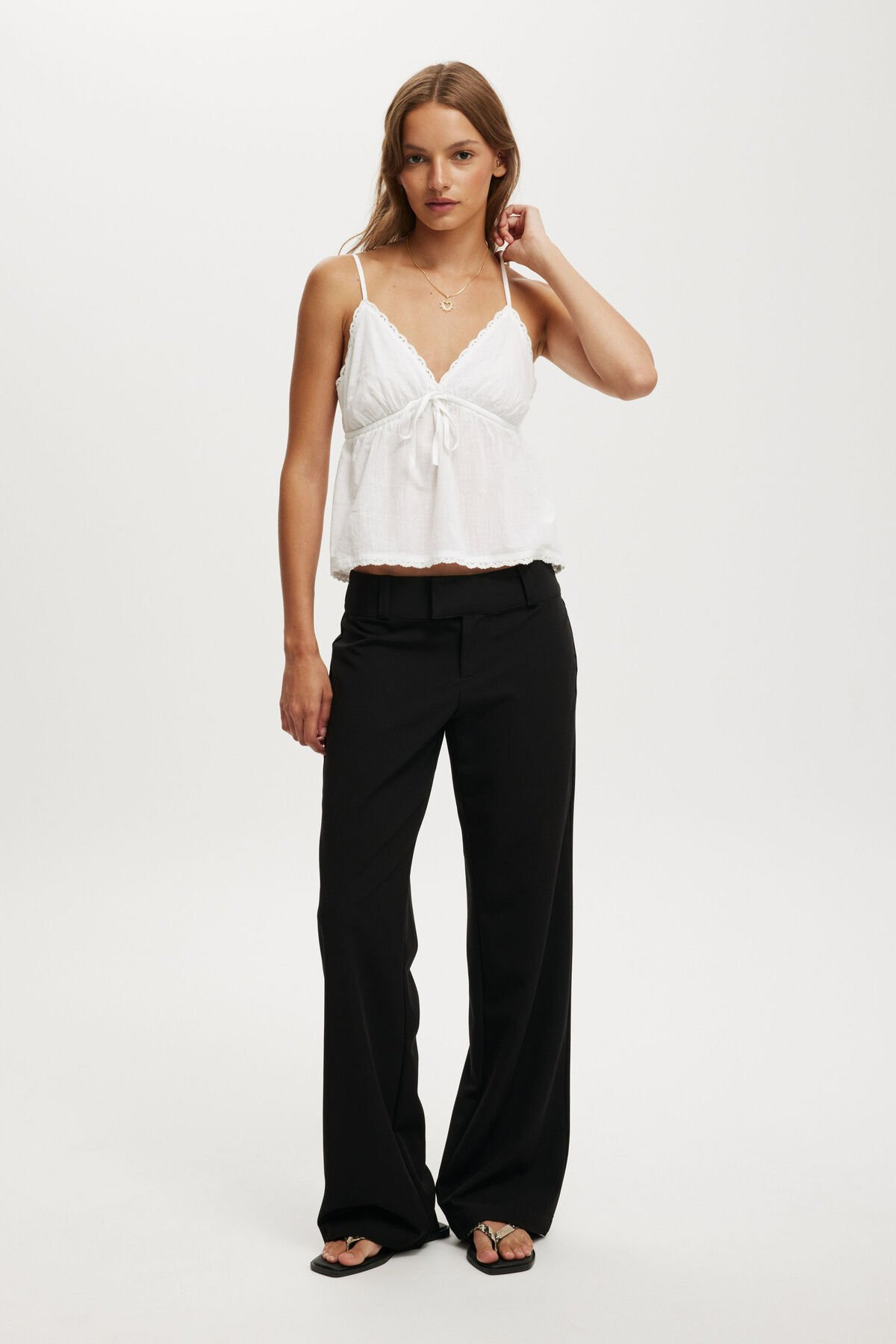Lola Low Rise Suiting Pant | Cotton On (US)