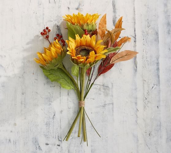 Faux Wild Sunflower Bouquet | Pottery Barn (US)