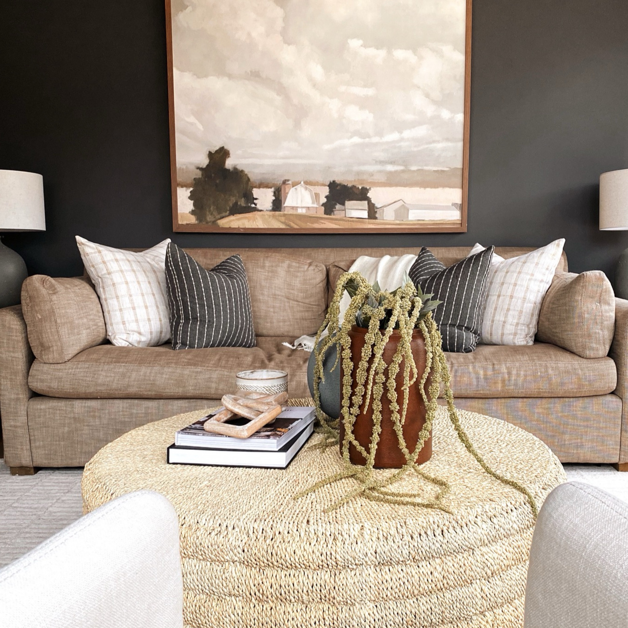 Woven round natural rattan coffee table from Wayfair- living room and family room best seller in Emily’s home 🏡 @wayfair #wayfair #wayfairpartner #livingroom #familyroom

#LTKStyleTip #LTKHome #LTKSaleAlert