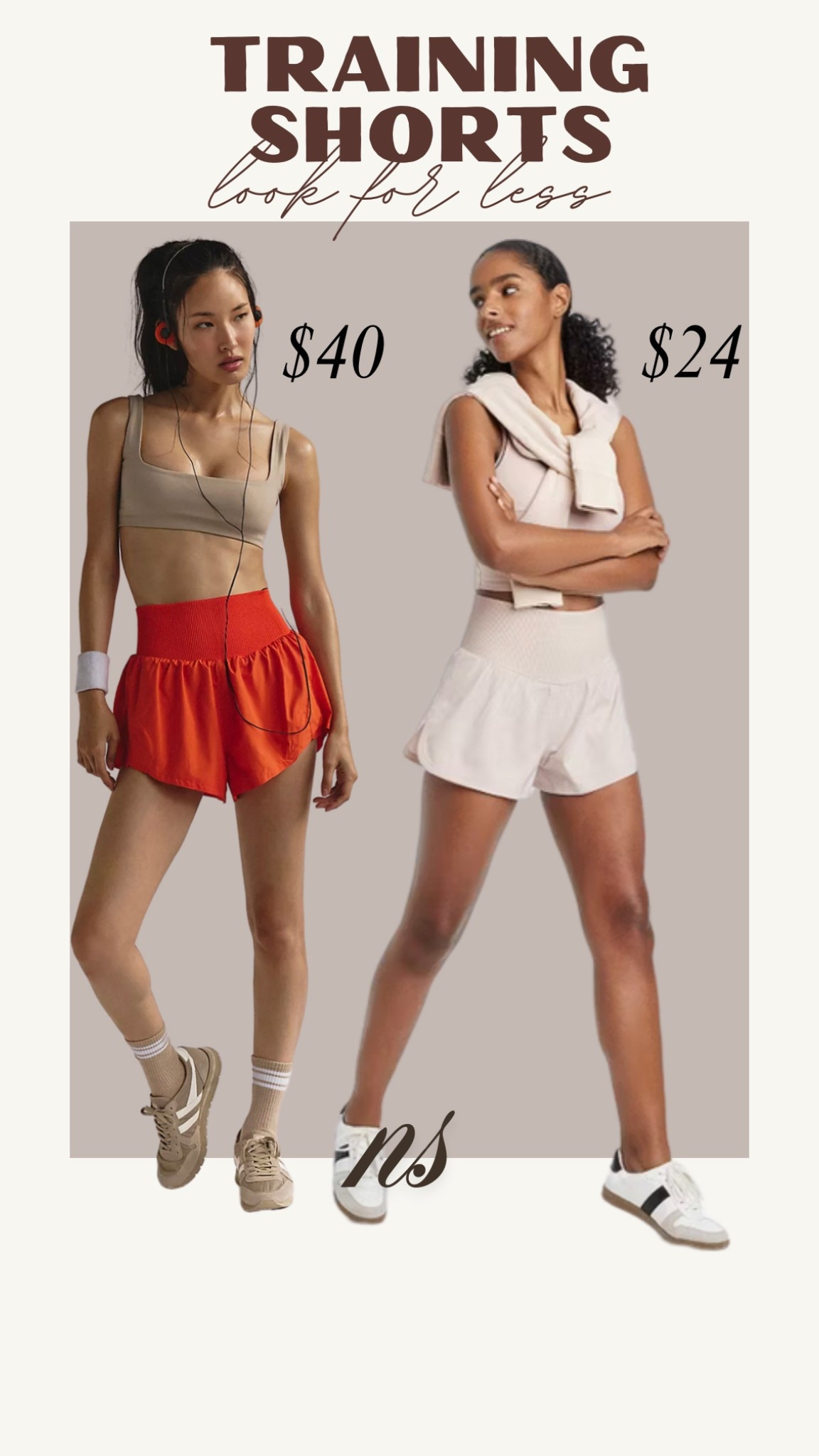 Running shorts; LOOK FOR LESS
FREE PEOPLE SHORTS $40
TARGET SHORTS $24

Activewear 
Active shorts 
Under $50
Fitness 


#LTKStyleTip #LTKFindsUnder50 #LTKSeasonal