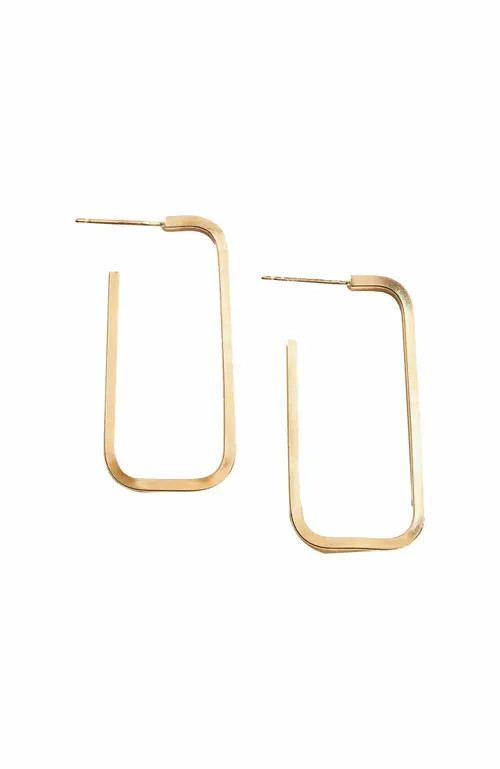 ABLE Bali Hoops in Gold-Filled at Nordstrom | Nordstrom