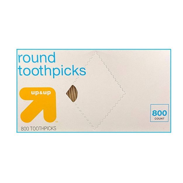 Round Toothpicks - 800ct - up &#38; up&#8482; | Target