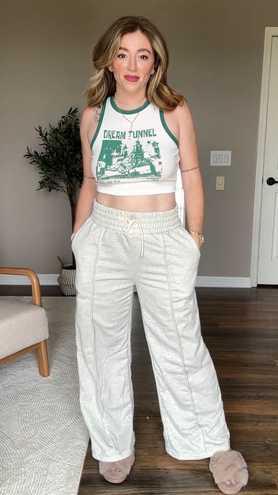 Lounging around with these comfy pants and top

#LTKStyleTip #LTKFindsUnder50