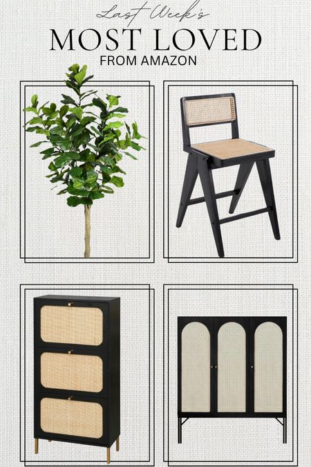 Best selling amazon home items from last week! The tree is 10’ but comes in other sizes. The barstools are incredible and so affordable. The shoe organizer is perfect for kids shoes and the wardrobe is amazing for extra storage!! #meandmrjones 

#LTKFindsUnder50 #LTKFindsUnder100 #LTKHome