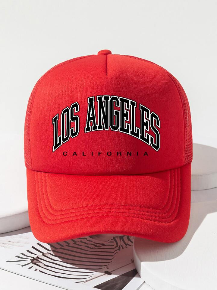 Men Letter Graphic Trucker Hat | SHEIN