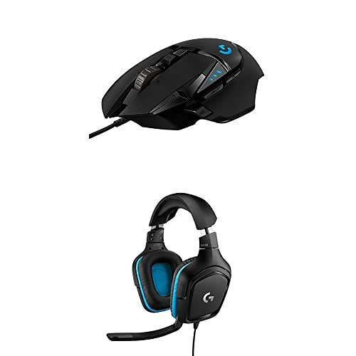 Logitech G432 Gaming Headset and G502 Hero Gaming Mouse Bundle | Amazon (US)