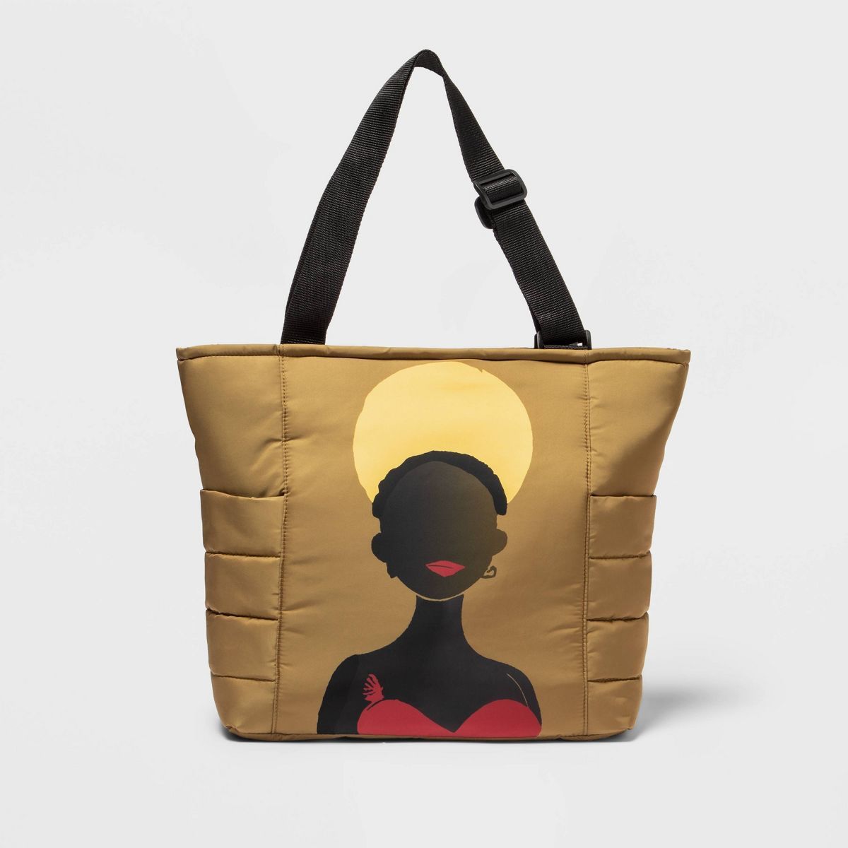 Black History Month Adult 'Soulful and Joyful' Tote Handbag - Brown | Target