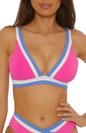 Coast Line Triangle Bikini Top | Nordstrom