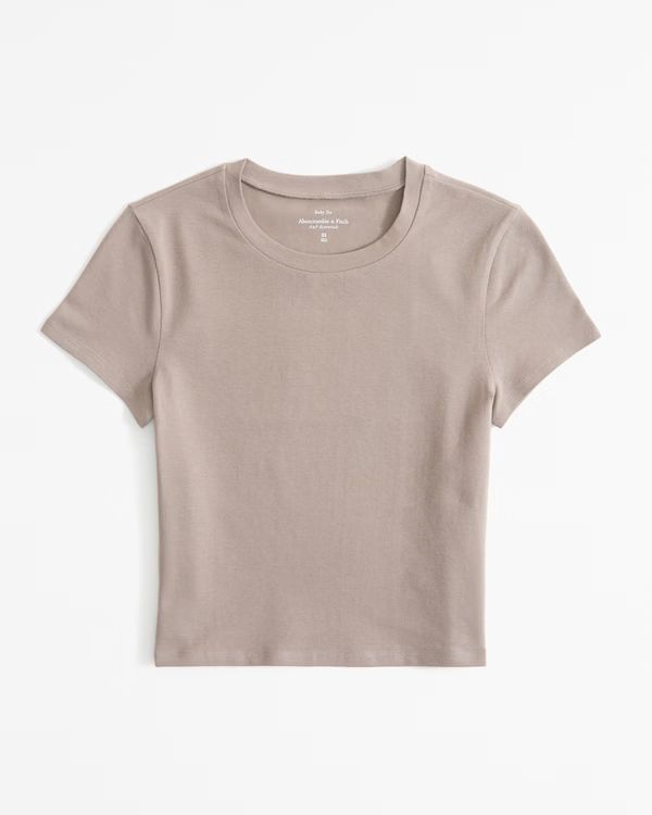Women's Essential Baby Tee | Women's New Arrivals | Abercrombie.com | Abercrombie & Fitch (US)