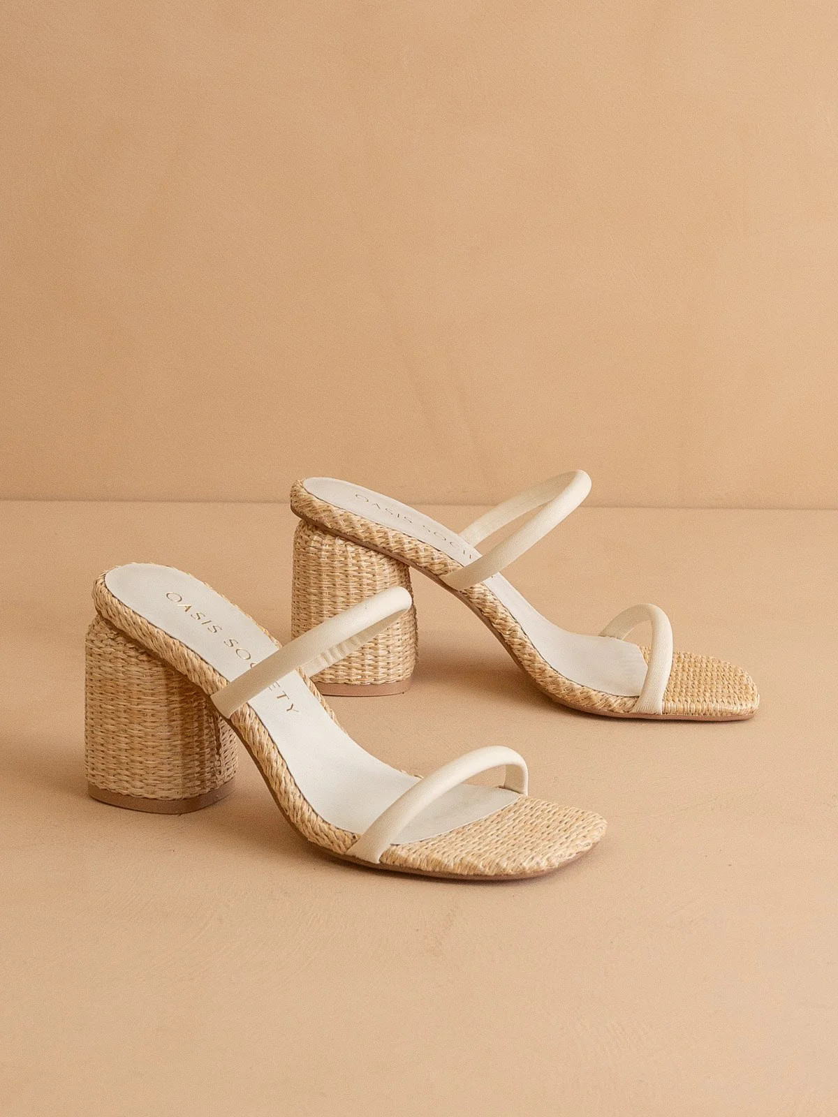 Margaret Rattan Heels 6.5 | Ruthie Grace