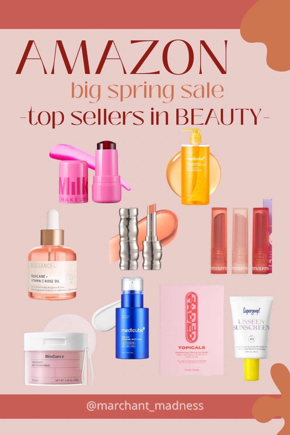 Amazon’s Big Spring Sale = the BEST time to restock your beauty favorites 🤍

These are the top-selling skincare + makeup finds everyone is grabbing right now—think glowy skin, easy everyday makeup, and products that actually work 🙌

Perfect for:
• spring refresh routines
• self-care restocks
• teen girl gift ideas
• everyday mom beauty shortcuts

Everything is linked in my storefront ✨


#amazonspringsale #amazonbeautyfinds #amazondeals2026 #beautyfavorites
#skincareroutine #makeupessentials #glowingskin
#ltkit #ltkbeauty #ltkfinds #ltkstyle
#pinterestfinds #viralbeauty #beautydeals
#momlifehacks #easybeauty #everydaybeauty
