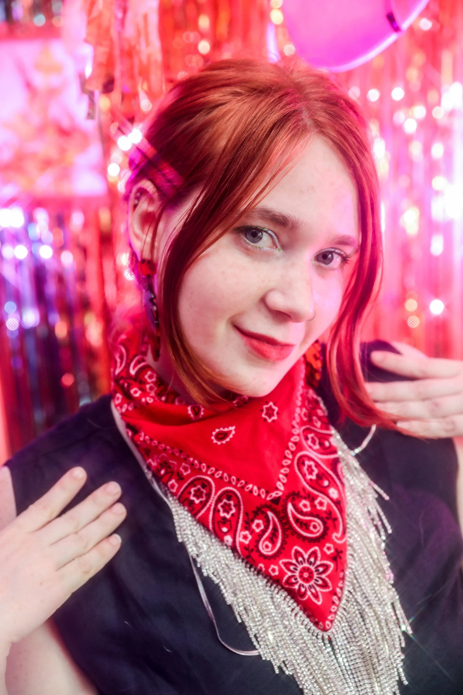 Rhinestone Fringe Bandana Bridesmaid Proposal | Etsy | Etsy (US)