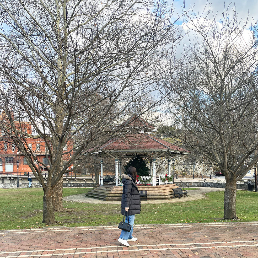 Winter travel outfit. Loving these comfy sneakers for walking around while sight-seeing this winter season. The insoles are easy to remove so you can use your custom-made orthotics. The insoles that come with the sneakers are supportive on their own too! Love! 

 #LTKootd #LTKPetite #LTKTravel