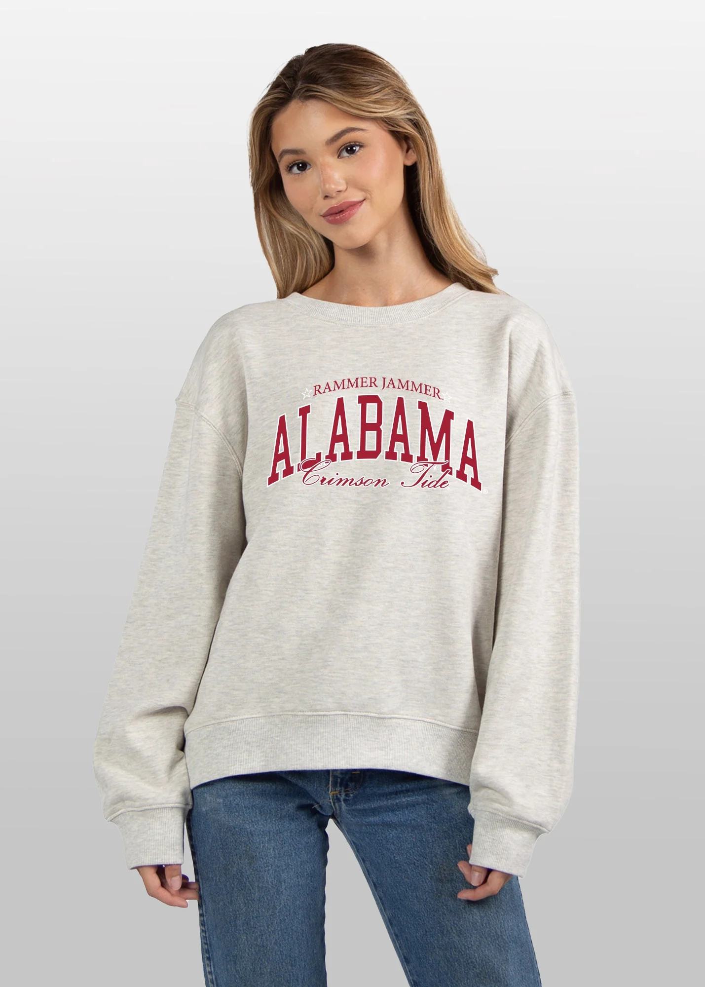 Alabama Crimson Tide Old School Crew | chicka-d