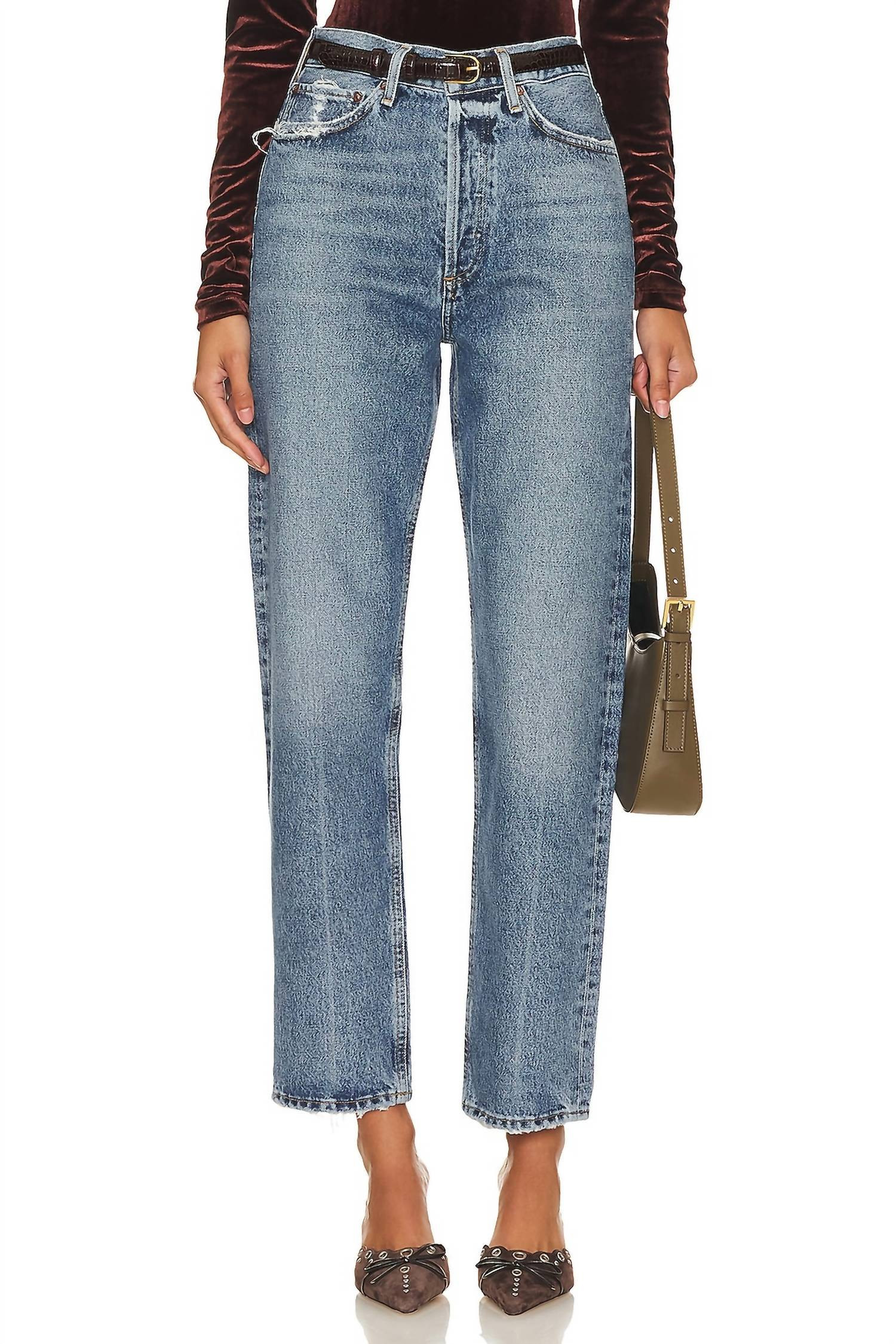 90's Mid Rise Loose Fit Jean In Hooked | Shop Simon