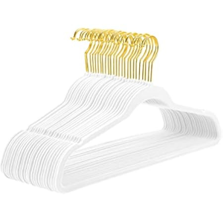 ManGotree Velvet Hangers, Coat&Suite Hangers, No-Slip Hangers, Ultra-Slim Space Saving Hangers, Stur | Amazon (US)