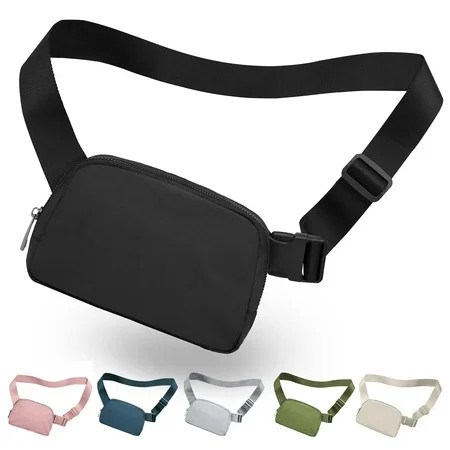 Belt Bag for Women Waterproof Crossbody Fanny Pack Dupes for Women Men Fashion Waist Packs with Adju | Walmart (US)