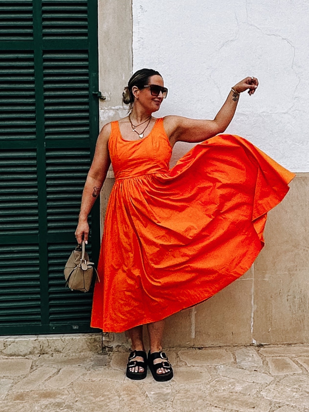 Summer | Summer Style | Orange | Orange Dress | Marks & Spencer | Midsize | Fashion over 40 | Summer Dress | Dress with Pockets

#LTKmidsize #LTKuk #LTKsummer