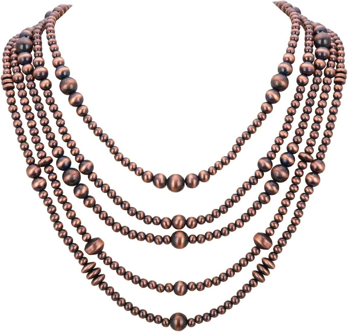 Rustic Couture's Western Turquoise Necklace Jewelry for Women Cowgirl Vintage Necklace | Amazon (US)