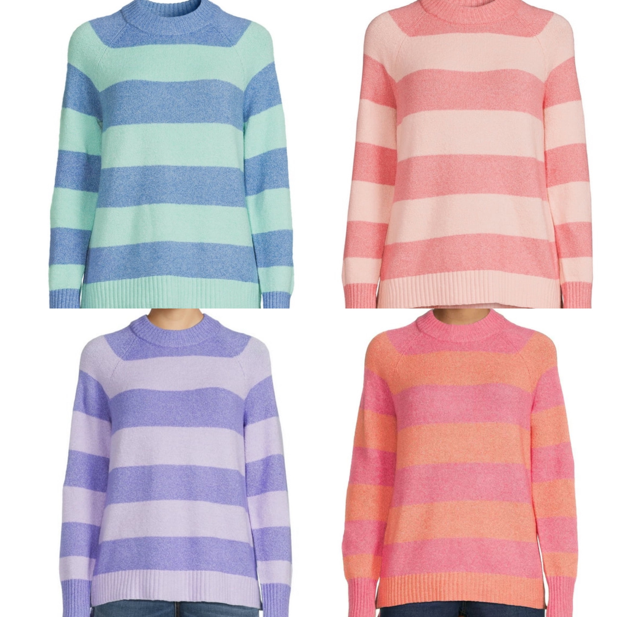 Time and Tru Women's Super Soft Midweight Stripe Sweater #walmart #sweater #stripes 

#LTKSeasonal #LTKFind #LTKunder50