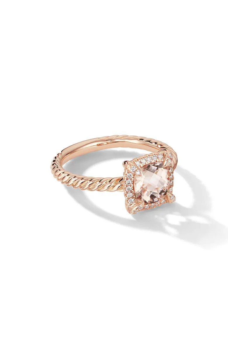 Petite Chatelaine® Pavé Bezel Ring | Nordstrom