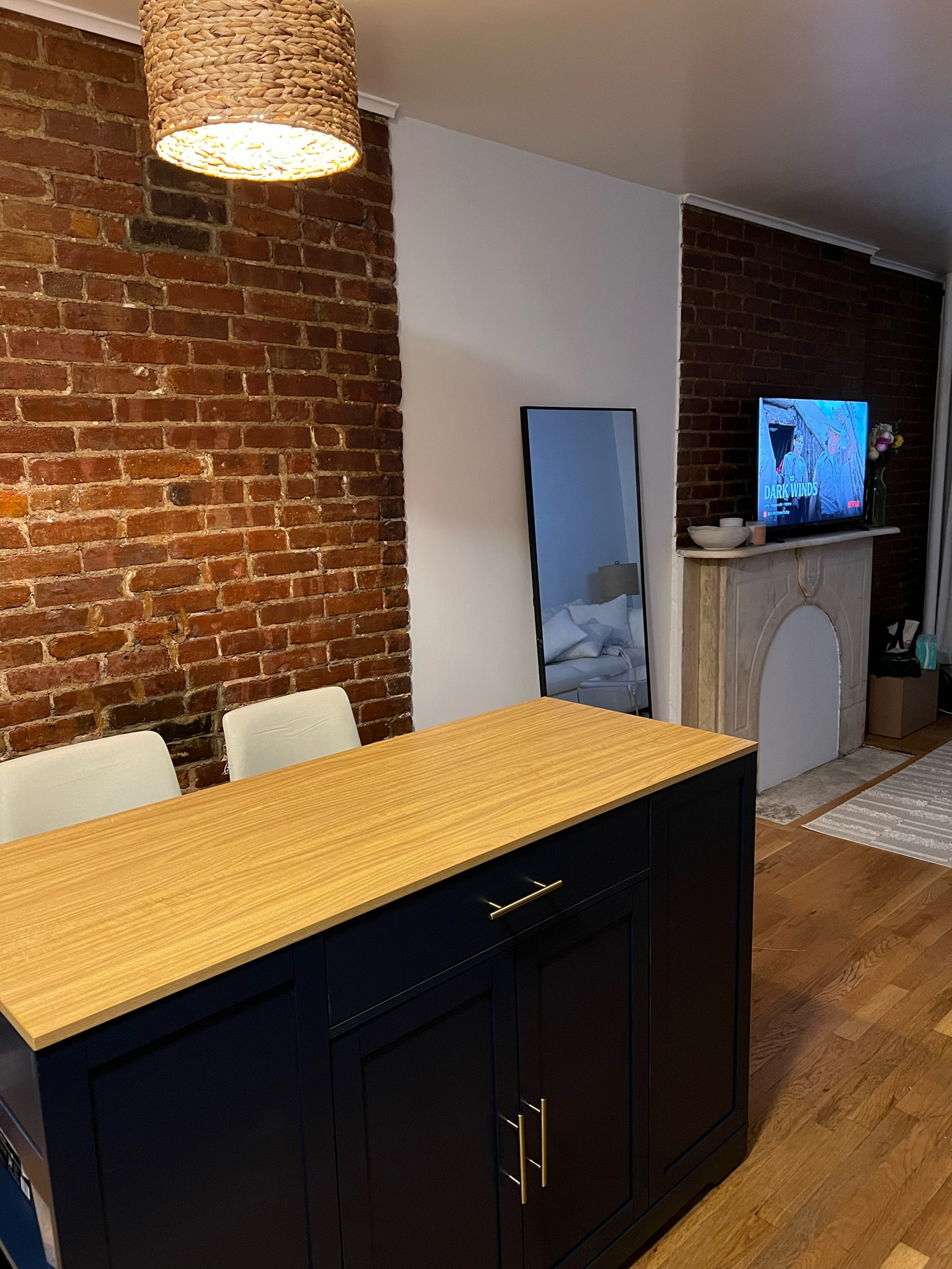 my kitchen island space