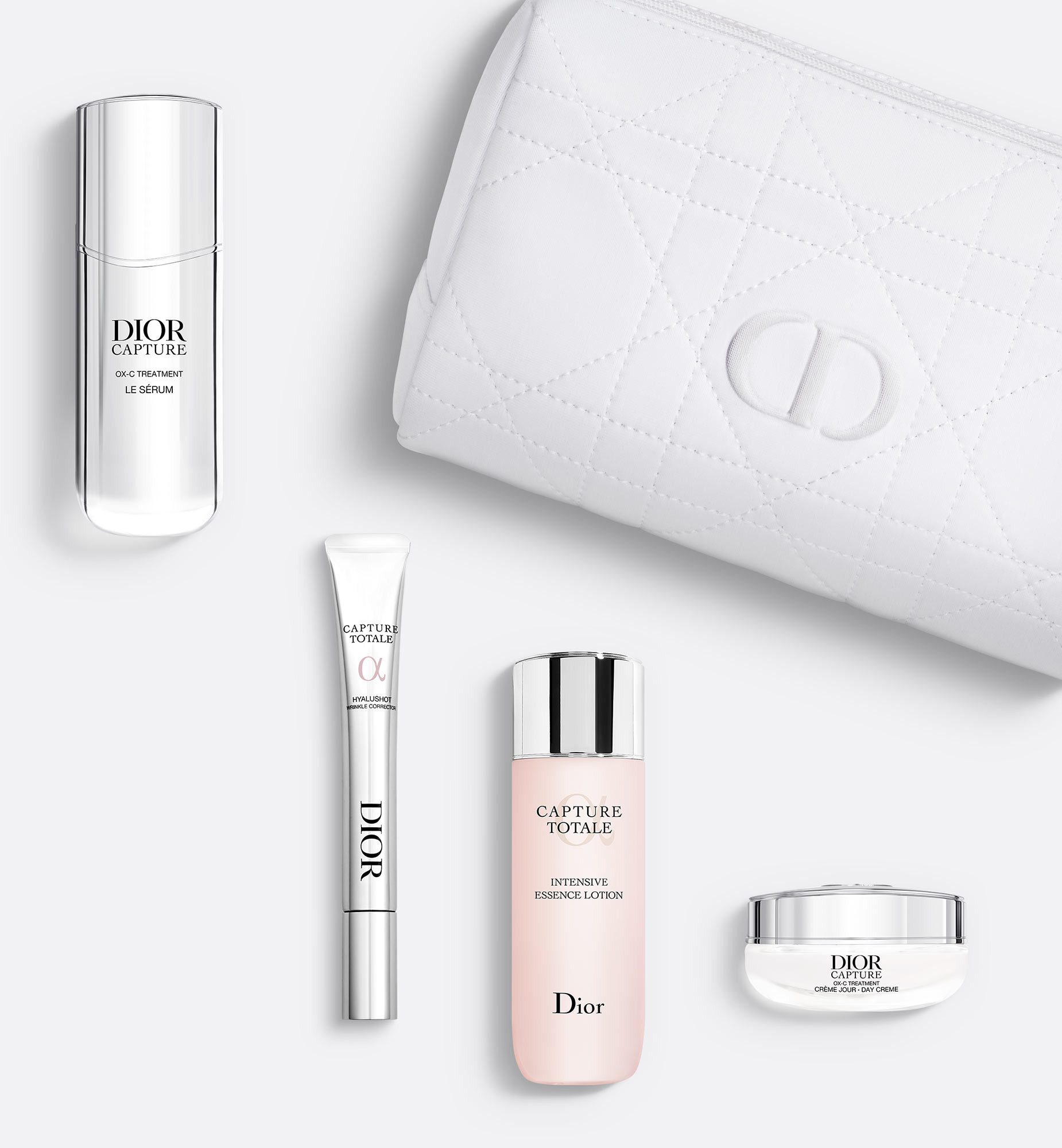 Dior Capture Face Lotion, Serum, Day Creme and Wrinkle Corrector | Dior Beauty (US)