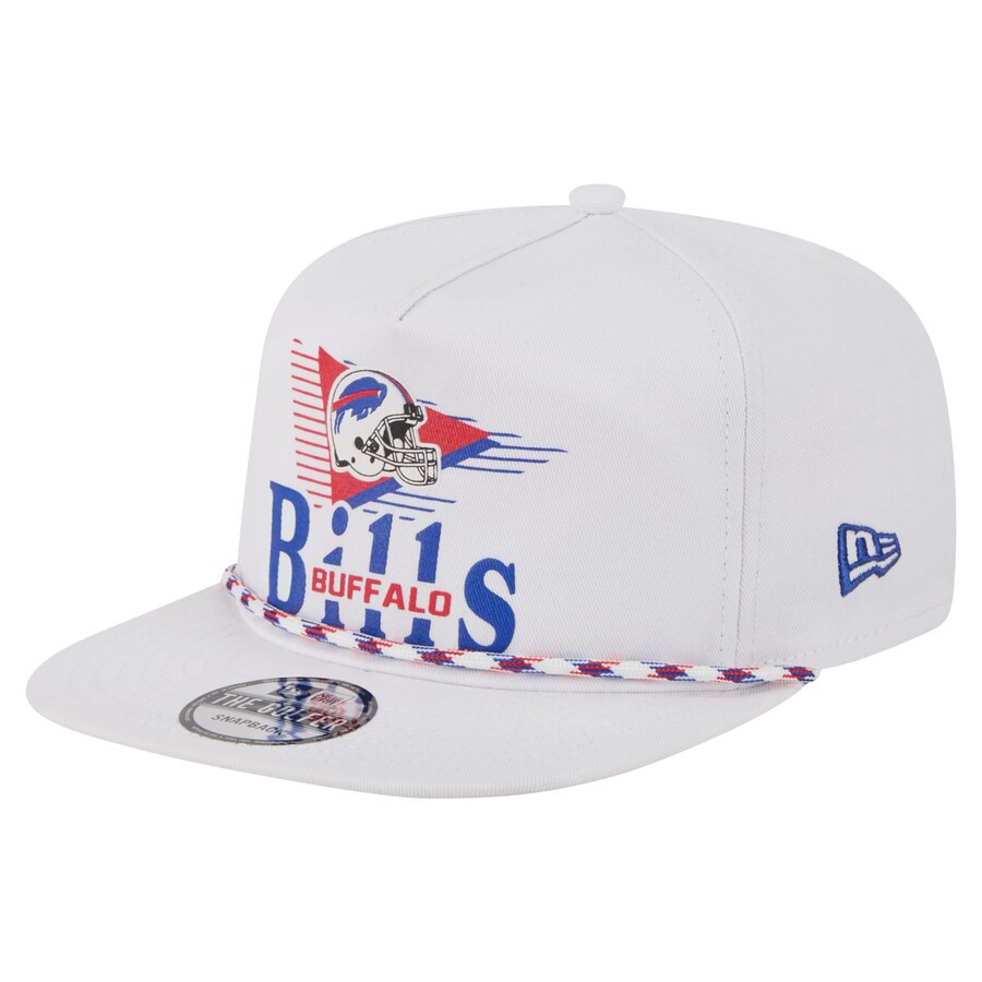 Men's Buffalo Bills New Era White Collide Golfer Snapback Hat | NFL Shop