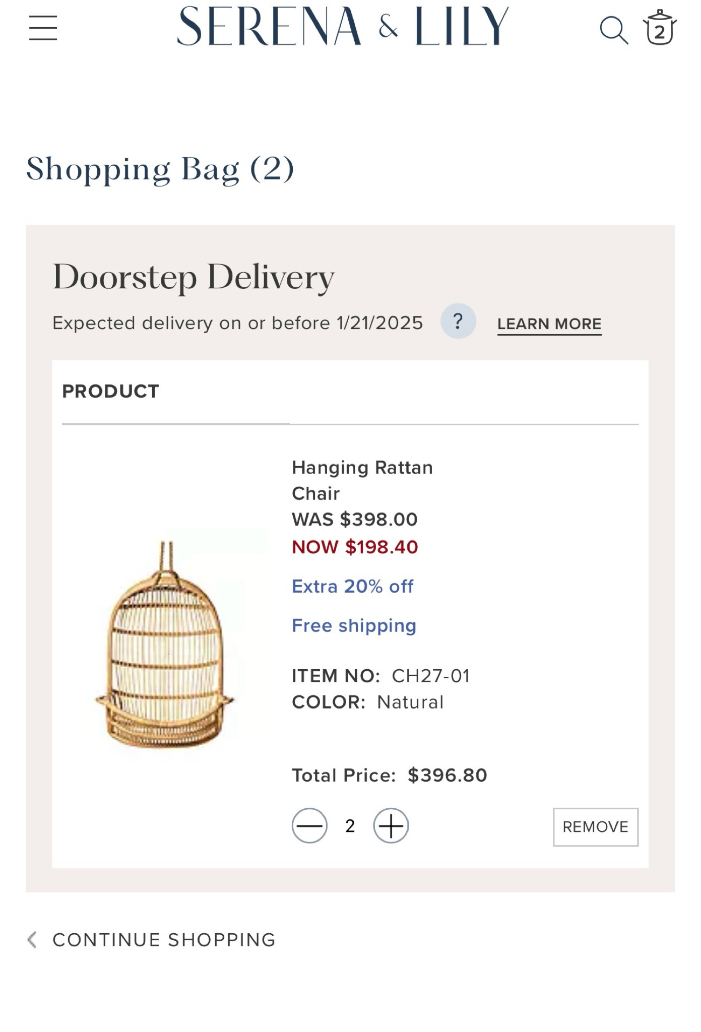 These Serena & Lily chairs have been on my “want” list as long as I can remember. After waiting years to purchase, the time is finally right. Instead of $398 they’re $198 with code JOYFUL  

#LTKSaleAlert #LTKHome #LTKHoliday