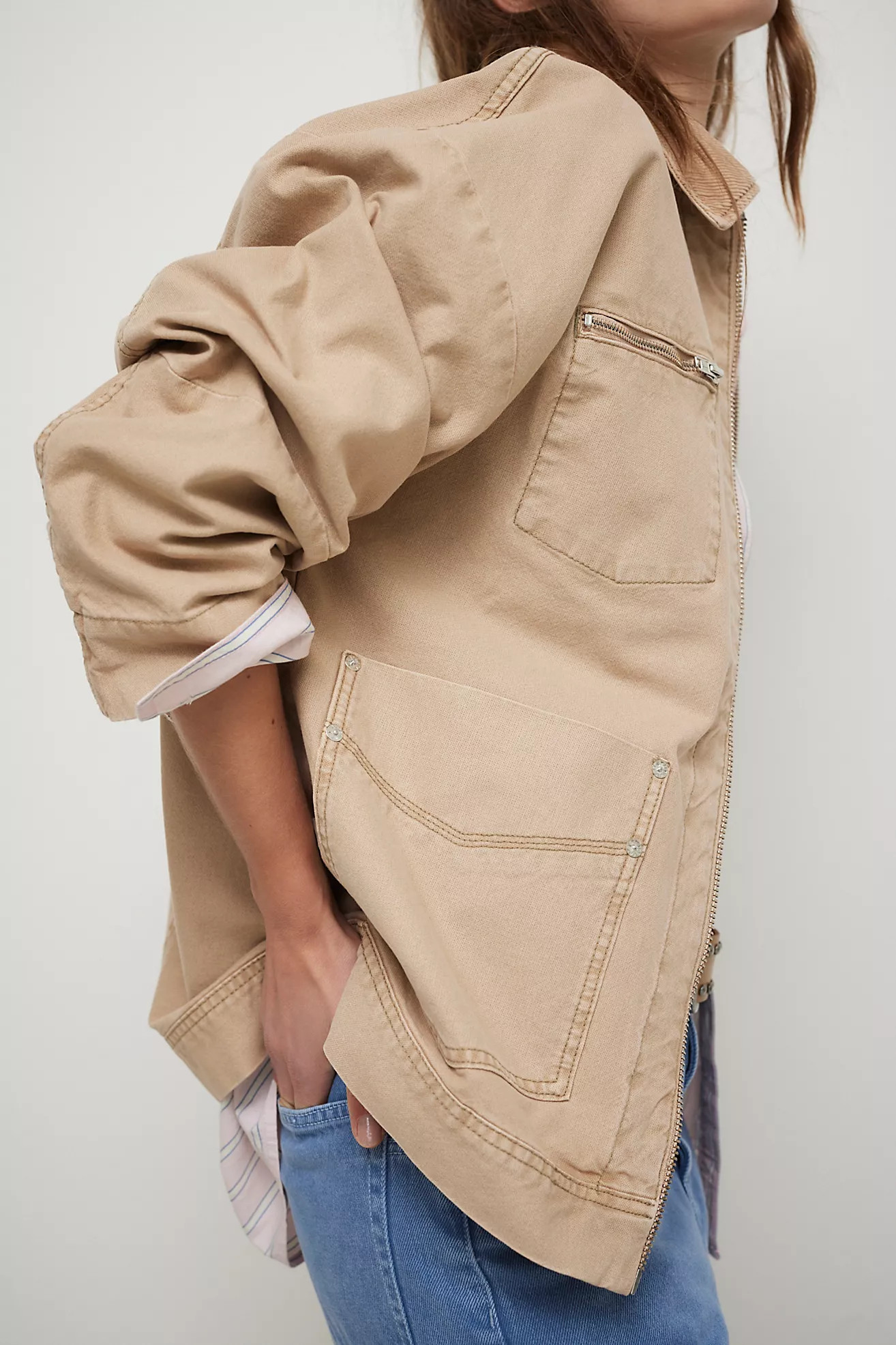 We The Free Easy That Canvas Jacket | Free People (Global - UK&FR Excluded)