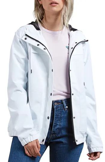 Women's Volcom Enemy Stone Jacket, Size X-Small - White | Nordstrom