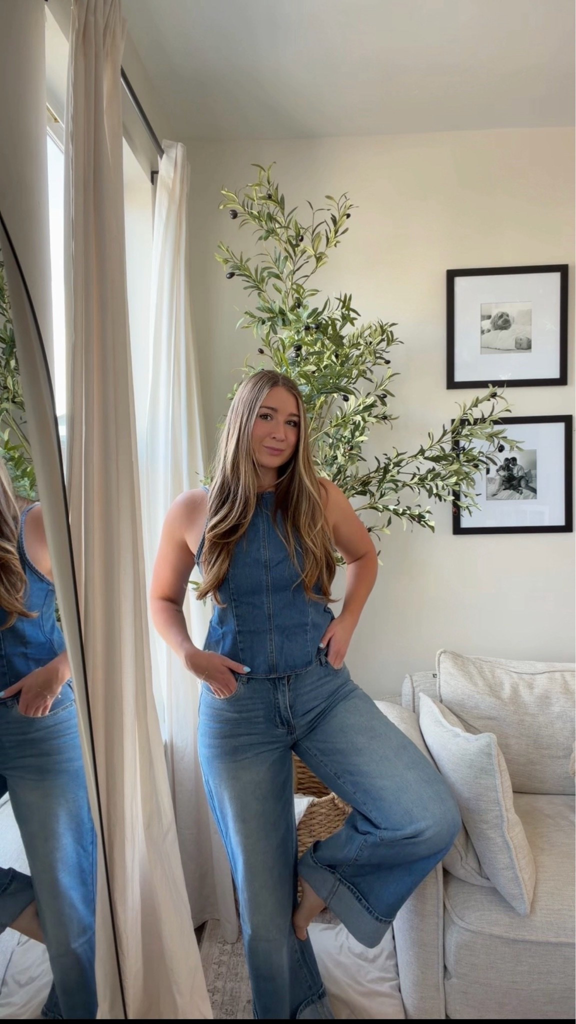 Denim on denim

#LTKmomlife #LTKselfcare #LTKvlog