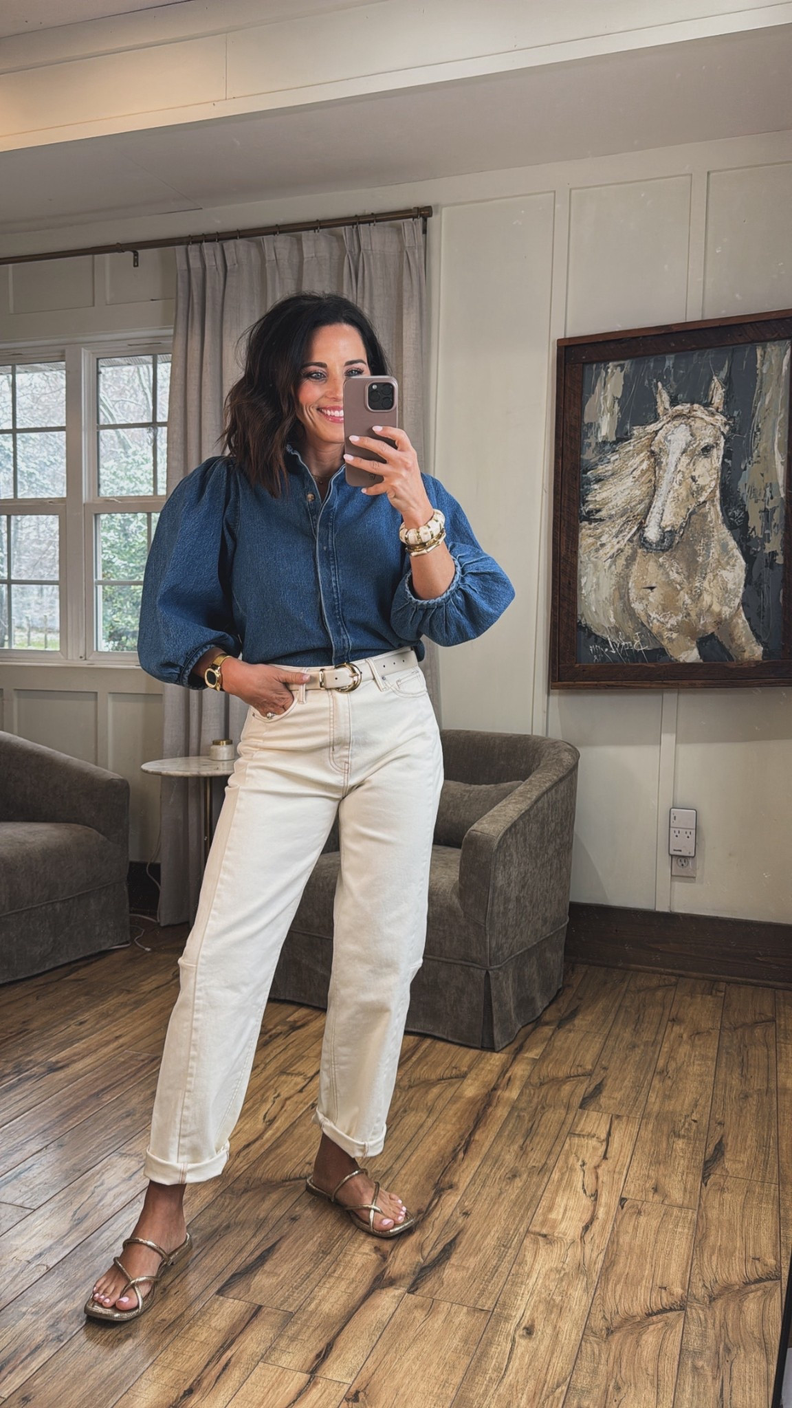 This outfit looks so expensive… but it’s Walmart 🤍 The ivory jeans are a staple and this denim top is EVERYTHING.

#walmartfashion #walmartfinds #affordablefashion #springoutfit #denimstyle #neutraloutfit #ltkstyle #ltkfashion
