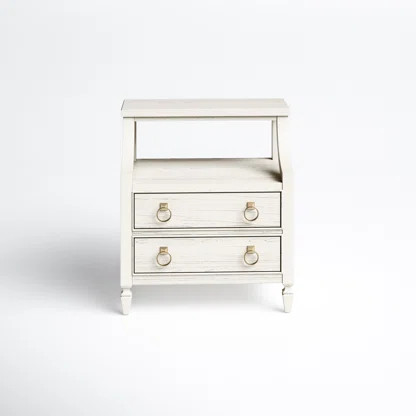 Kosta 2 - Drawer Solid Wood Nightstand | Wayfair North America