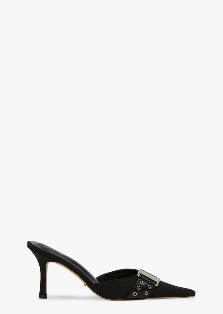 Samma Black Grosgrain/Black Como Heels | Heels | Tony Bianco USA | Tony Bianco US