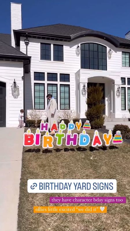 Happy birthday yard sign for Beckam 🎈

Birthday sign; birthday yard sign; birthday decorations; Christine Andrew 

#LTKhome #LTKkids #LTKSeasonal