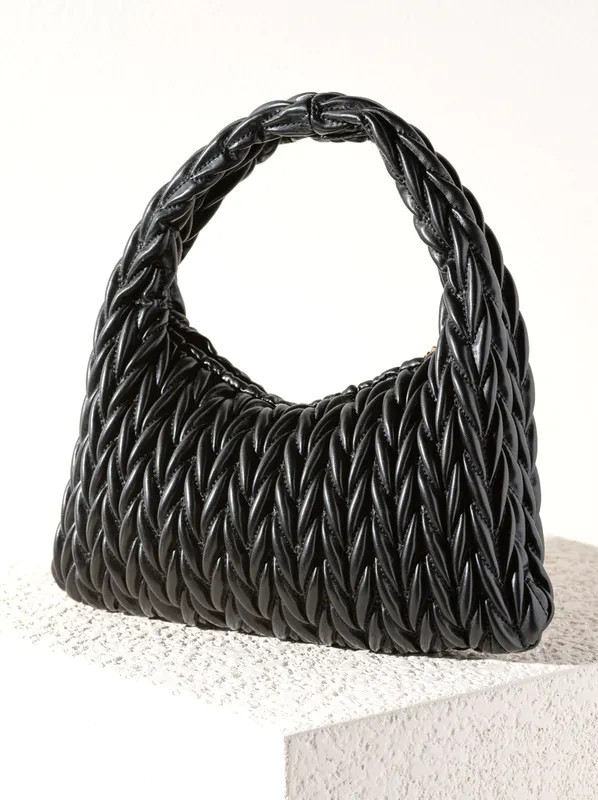 Shiraleah Aster Mini Hobo Bag, Black - Black | Verishop