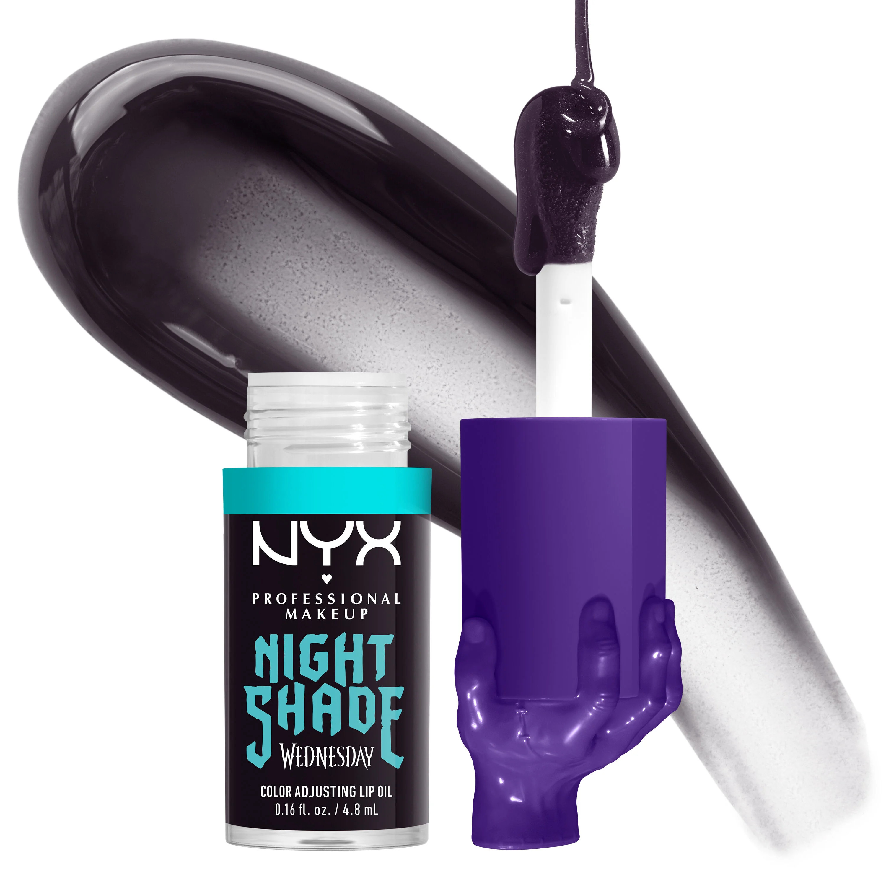 Wednesday Mystery Color Changing Lip Oil | NYX Cosmetics | NYX Professional Makeup (US)