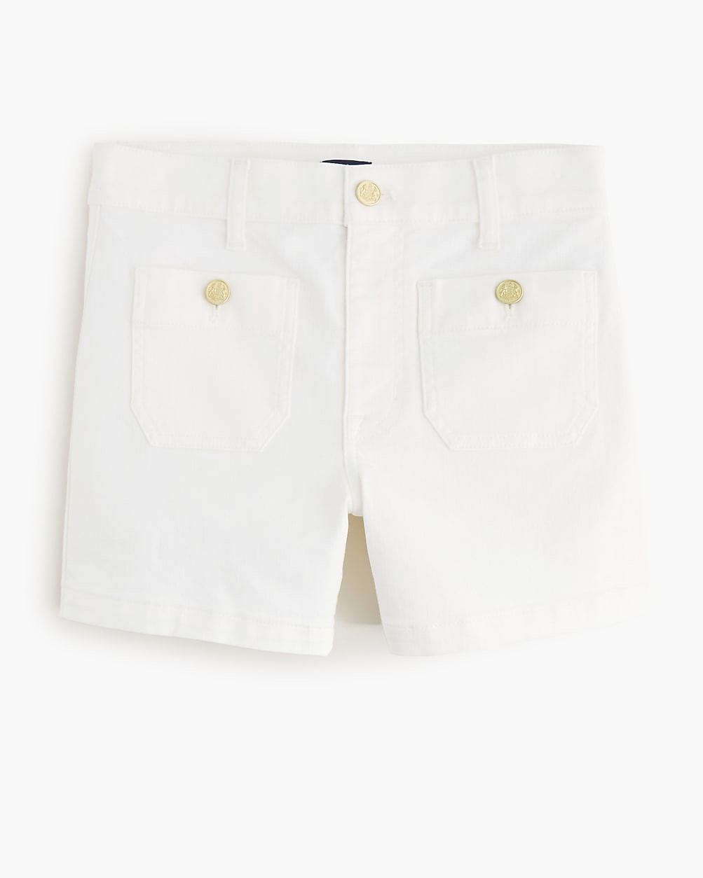 White denim Sailor short | J.Crew Factory