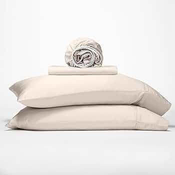 GOKOTTA King Size Bed Sheets 4 Piece Set, 100% Rayon Derived from Bamboo, Cooling for Hot Sleeper... | Amazon (US)