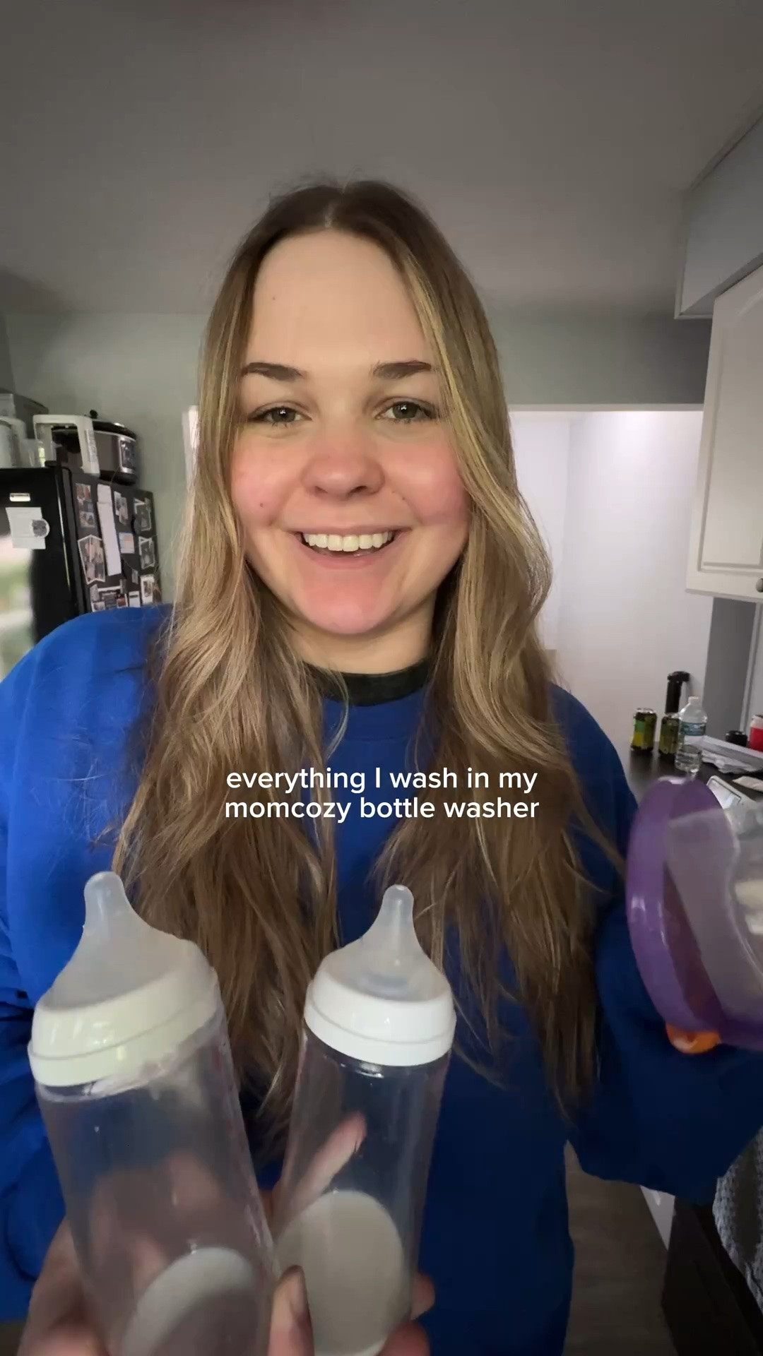 everything I wash in my momcozy bottle washer! use code JULIE10BW for a discount!
