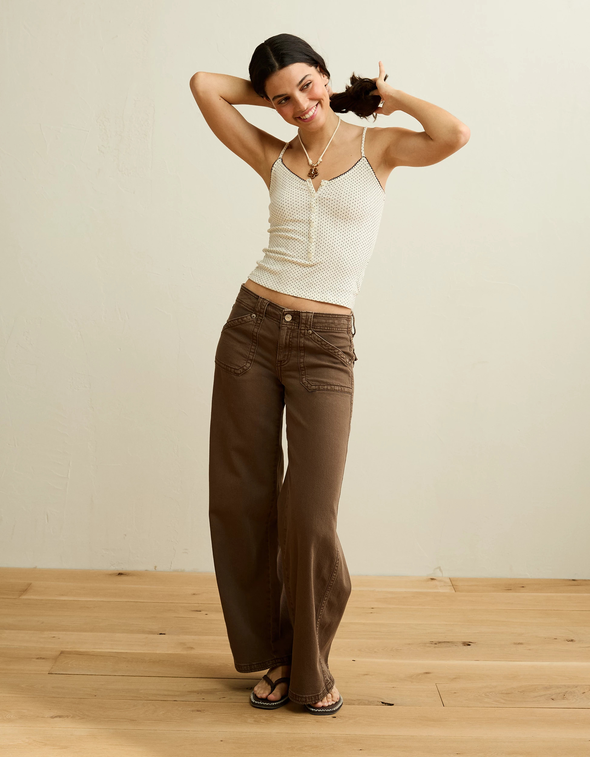 AE Henley Cami | American Eagle Outfitters (US & CA)