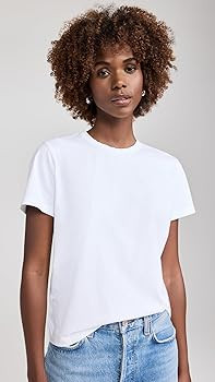 Madewell Women's The Perfect Crewneck Tee in Allday Jersey | Amazon (US)