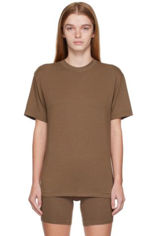 Brown Boyfriend T-Shirt | SSENSE