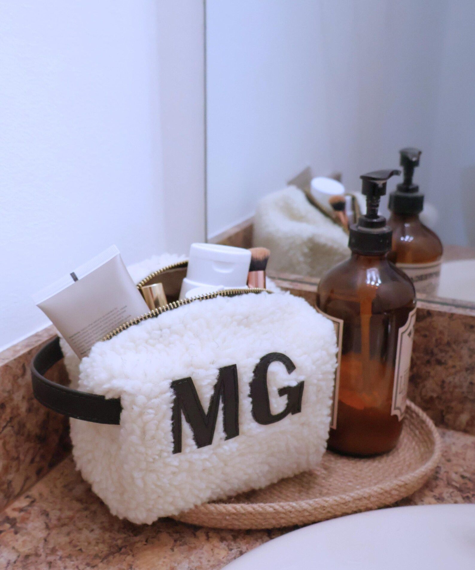 Personalized Sherpa Pouch | Custom Makeup Bag | New Style | Exclusively on Etsy - Etsy | Etsy (US)