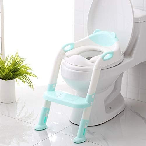 Potty Training Seat with Step Stool Ladder,SKYROKU Potty Training Toilet for Kids Boys Girls Todd... | Amazon (US)